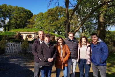 Owners vineyard tour and tasting at Oastbrook - The vineyard walk with America: story, growing, and the wine lesson starts outside