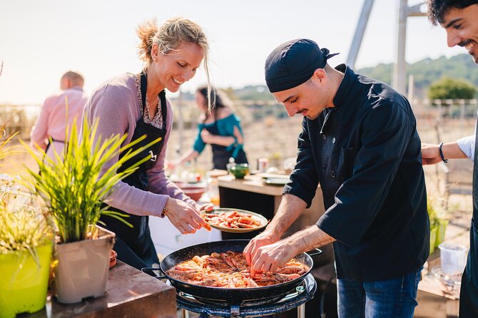 Paella Cooking Experience & Winery Tour from Barcelona - The vineyard and cellar visit: what you actually learn