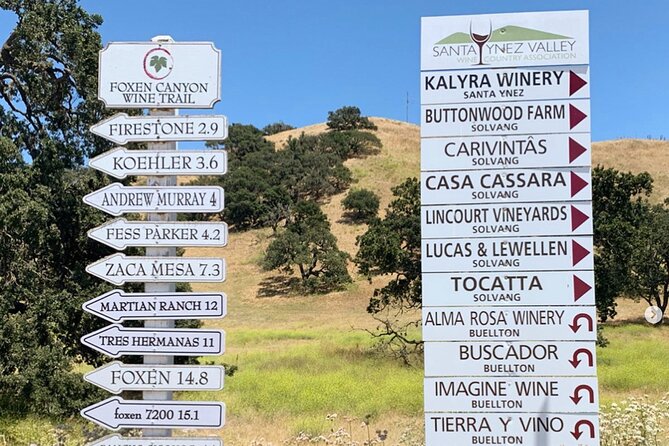 Private Santa Barbara Wine Country Vineyards & Villages Tour - Stop 2 in Santa Rita Hills: a wine-forward vineyard visit