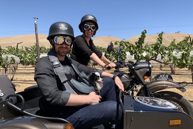 Private Sidecar Winery Tour through Paso Robles - Bianchi Vineyard and Winery: The Scenic Ride, Plus a Relaxed Final Tasting Window