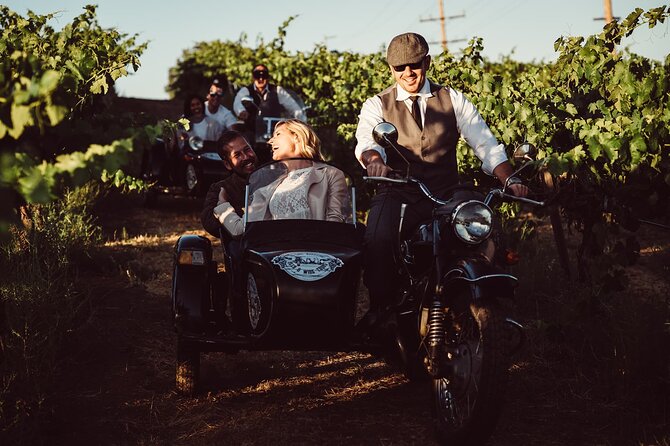 Private Sidecar Winery Tour through Temecula - Stop 1: Doffo Winery Tasting and Vineyard Stories