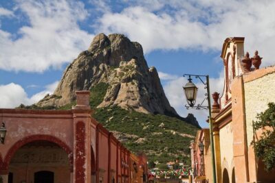 Private tour Freixenet Winery & Peña de Bernal - Stop 1: La Peña de Bernal stop for views and photos