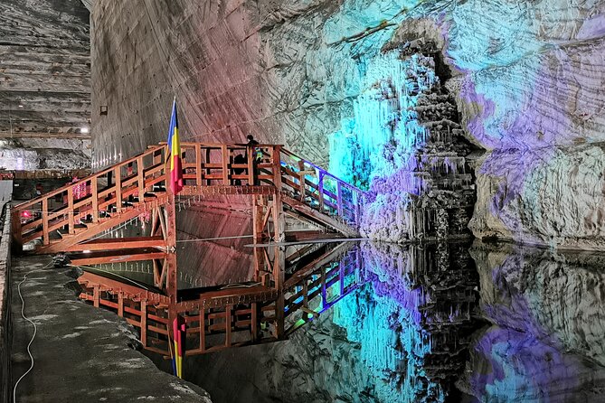Private Tour to Salt Mine, Lunch at Winery and Dracula Grave - What the underground visit is like: timing, temperature, and a mini-bus ride