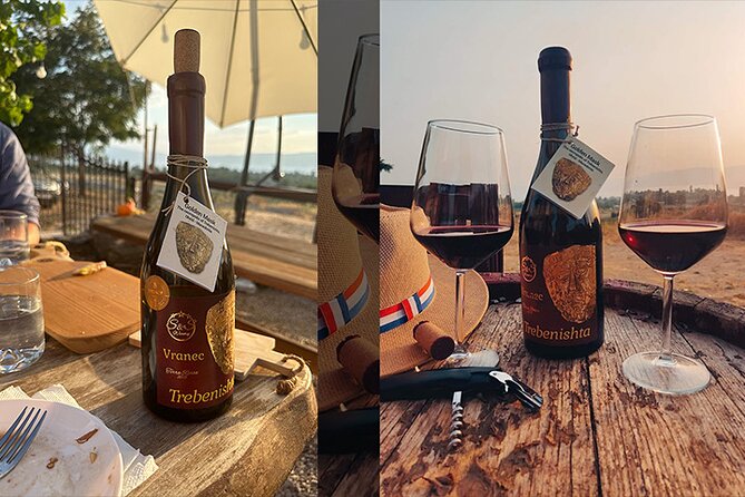 S&S Winery - Wine Tasting Experience in Ohrid - The tasting lineup: 2 white wines, 3 reds, and the liqueur + brandy round