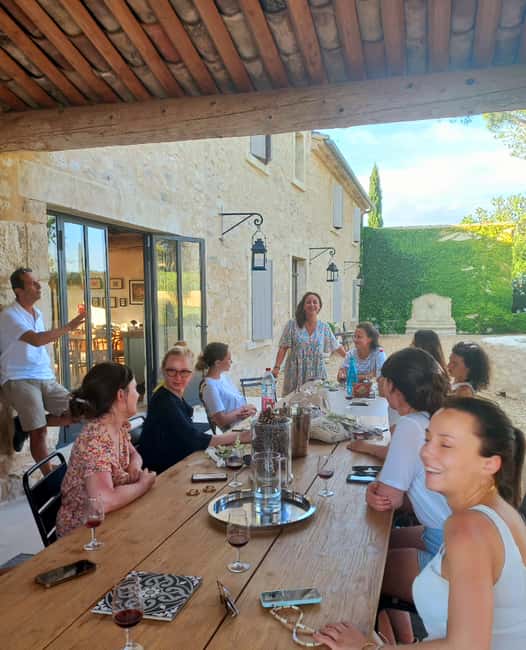 Saint-Didier: visit a vineyard & taste organic wines - Domaine du Chat Blanc and Mont Ventoux views
