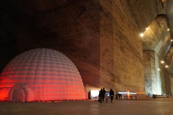 Salt Mine , Lunch at Winery & Dracula Grave - Private Tour - Unirea Salt Mine: the 208-meter cool-down you can actually plan for