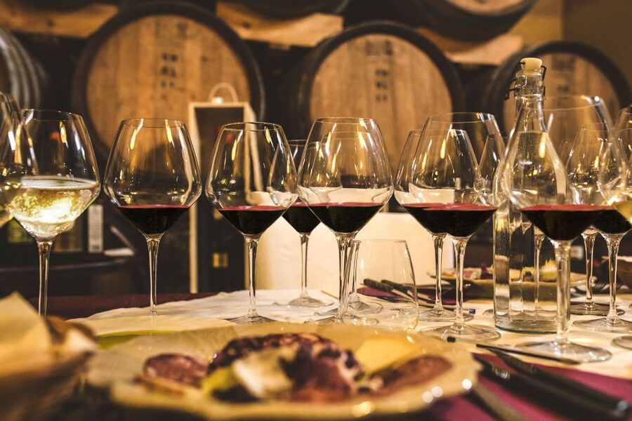 San Gimignano: Lunch or Dinner at a Winery with Wine Tasting - The guided tasting in the woods and olive groves