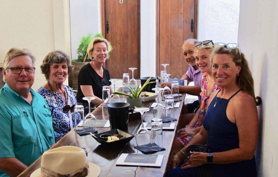 Santorini: Small-Group Sunset Wine Tour with Santo Winery - The group rhythm: pickup, air-conditioned comfort, and a tight 4–4.5 hours