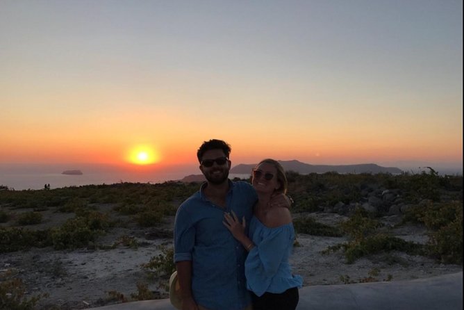 Santorini Sunset Wine Tour with Santo Winery Views - Guide energy and small-group attention: why the best part isn’t the wine