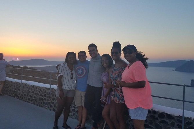 Santorini Sunset Wine Tour with Santo Winery Views - Estate Argyros stop: your first hour of Santorini wine country