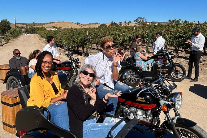 Scenic Sidecar Vineyard Adventure San Luis Obispo - Wolff Vineyards Check-In: Smooth Start, Real Safety, No Guesswork