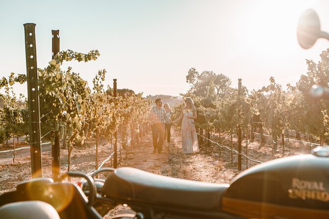 Scenic Sidecar Vineyard Tour Paso Robles - Cass Winery check-in: waivers and safety first