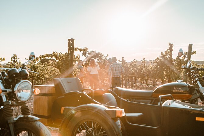 Scenic Sidecar Vineyard Tour Paso Robles - How to choose your slot: Paso Robles heat and comfort