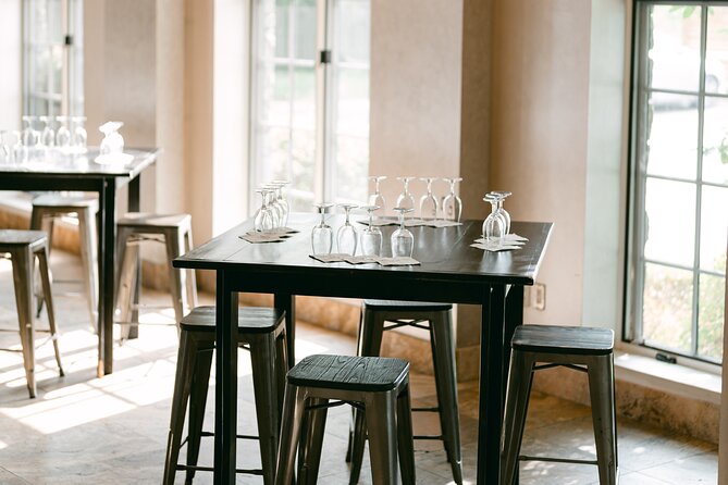 Seated Tasting Experience at Konzelmann Winery - Inside Konzelmann’s Brand New Tasting Hall Setup