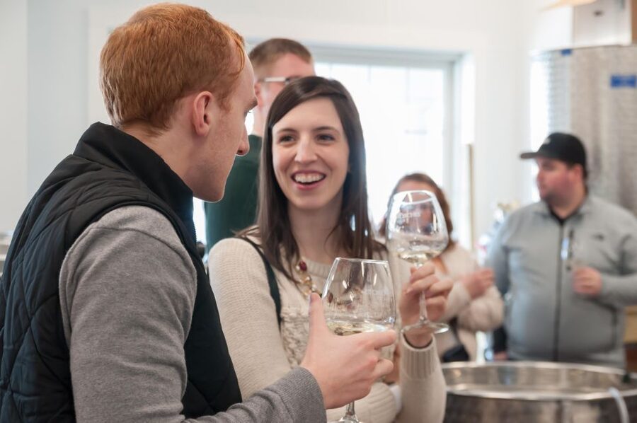 Seven Birches Winery - Meet the Winemakers Winery Tour - Inside the production room: equipment, workflow, and real explanations
