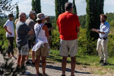 Siena: Winery tour/tasting with owner/maker of awarded wines - Meeting Lorenzo and understanding how a family winery thinks