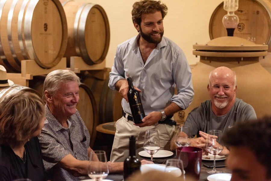 Siena: Winery tour/tasting with owner/maker of awarded wines - Inside the winery: facilities, barrels, and why aging matters