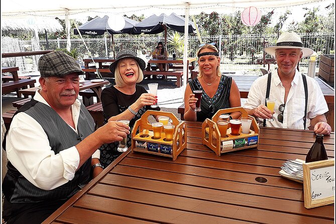 Small group - Napier Premium Winery , Beer & Cider + 5.5h to 6h. - The beer and cider stop: choose three full glasses