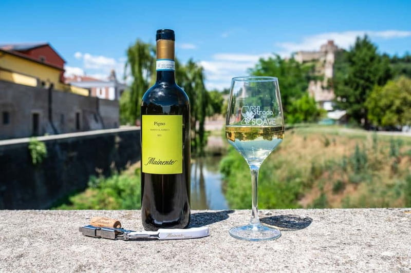 Soave: Wine Tasting and Vineyard Tour in Historical Centre - Inside the cellar: barrel aging, modern production, and the in-between steps