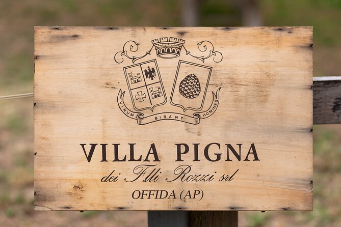 Tasting of Rosso Piceno DOC Superiore - Villa Pigna winery - Duration, Group Size, and What That Means for Your Visit