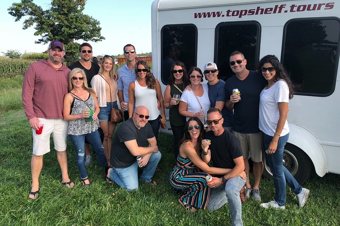 Top Shelf 14-Passenger Winery Tour - Monument Circle Pick-Up and Smooth Drop-Off