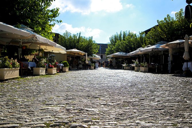 Tour to Troodos, Kykkos Monastery, Omodos and Winery from Paphos - Stop 1: Omodos and the Holy Cross Monastery area