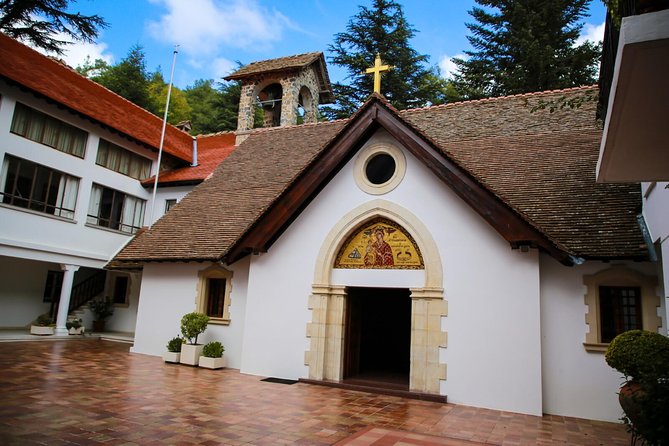 Tour to Troodos, Kykkos Monastery, Omodos and Winery from Paphos - Stop 2: Kykkos Monastery and its famous Virgin Mary icon