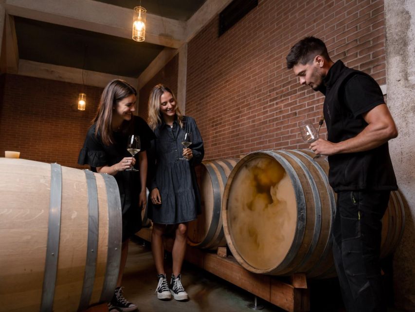 Tramin/Termeno: Winery Tour & Wine Tasting, J. Hofstätter - Inside the barrique and concrete barrels: winemaking made visible