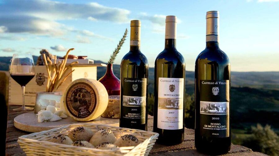 Tuscany: Montalcino Dinner at San Gimignano Winery - The Vineyard Connection to Brunello di Montalcino