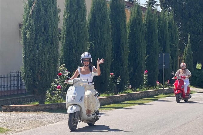 Tuscany Sunset Vespa tour with Dinner at a Chianti Winery - A smooth day from Florence, built around real pace