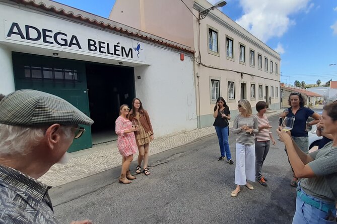 Urban winery tour, premium tasting flight & tapas - Adega Belem Urban Winery in Belém: a modern tasting room in an old Lisbon neighborhood