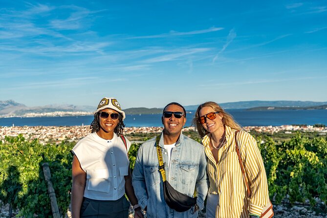 Vineyard Experience: Wine Tasting near Split - Kastel Novi stop: wine, snacks, and Kaštela Bay scenery