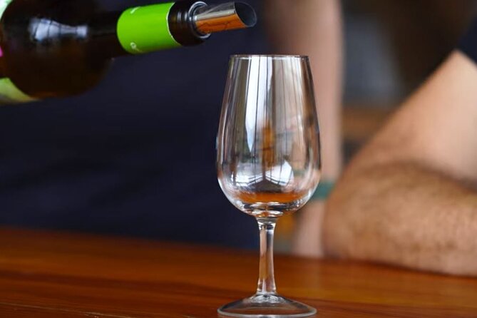 Visiting local Vineyard With Wine Tasting & Lunch included - Final tasting in Câmara de Lobos: fortified wines and a modern lodge feel