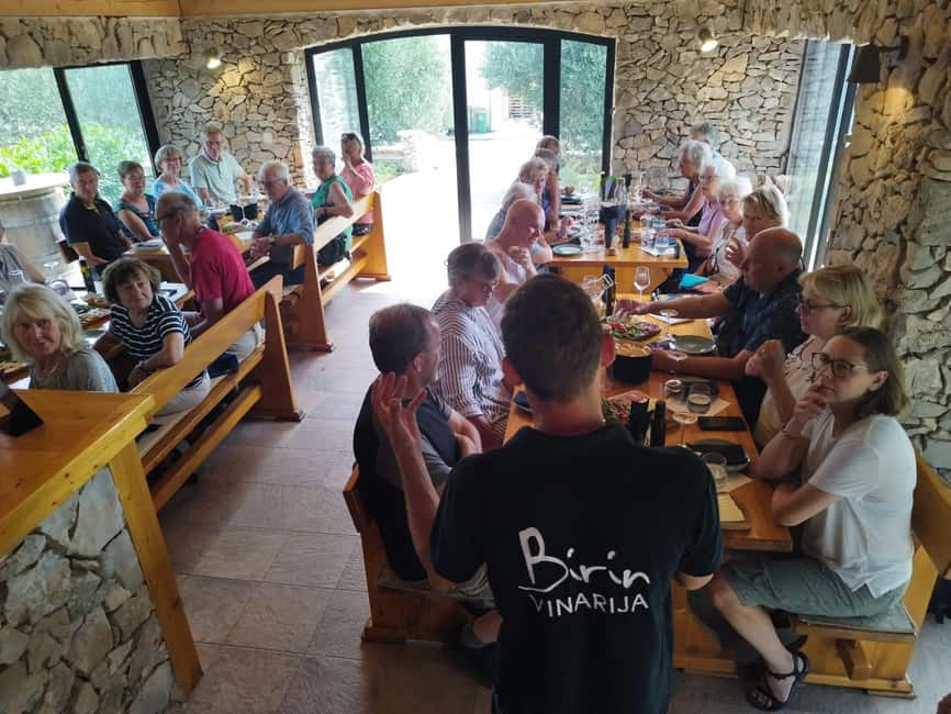 Vodice: Vinarija Birin Winery Tour with Wine Tasting - Price and logistics: value for your $53