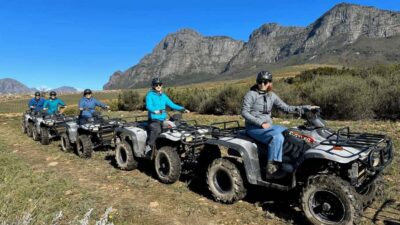Vrede en Lust Wine Estate: 1H Quad Bike Trail - The Real Itinerary: From Helmet On to Quad Off (1 Hour Total)