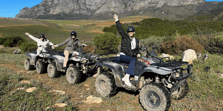 Vrede en Lust Wine Estate: 1H Quad Bike Trail - Following the Guide: Safety, Photos, and How It Feels in Practice