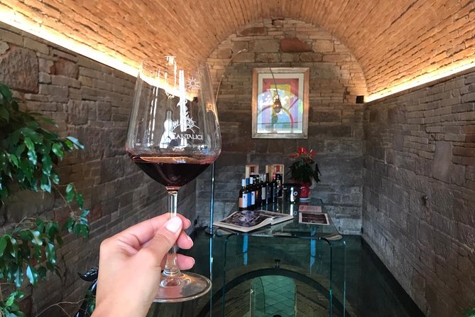 Wine tasting in the historical Cantalici winery - The setting: views, historic character, and a relaxed pace
