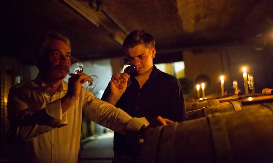 Winetasting with tour through the winery - Tasting five Mosel wines: fruity, mineral, wood influence, and Riesling aromas