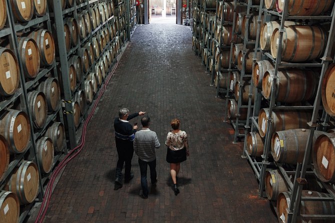 Wirra Wirra Vineyard McLaren Vale: Winery Tour and Shiraz Masterclass - Entering the winery world: behind the scenes in ironstone cellars
