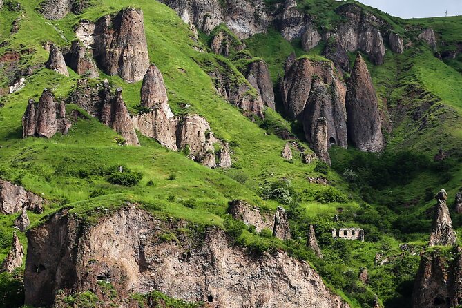 Yerevan: Tour to Tatev, Khndzoresk, Shaki waterfall, Areni winery - Tatev Monastery: St. Paul and Peter Church perched on the gorge edge